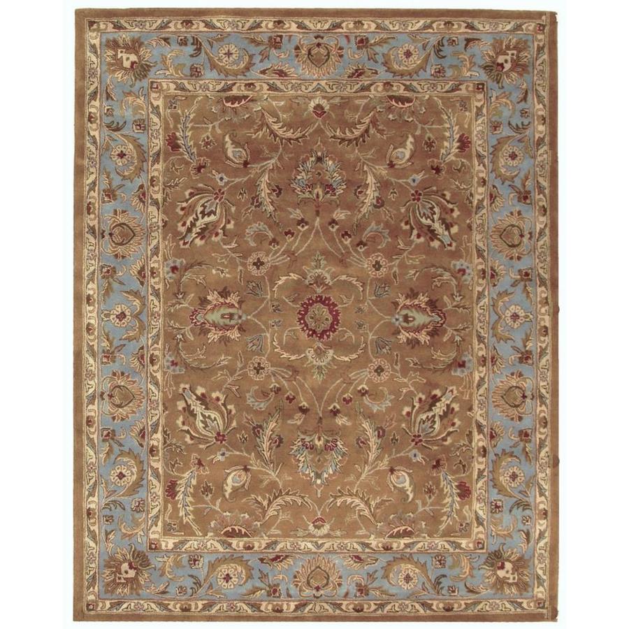 Safavieh Heritage Brown and Blue Rectangular Indoor Tufted Area Rug (Common 12 x 15; Actual 144 in W x 180 in L x 1.17 ft Dia)