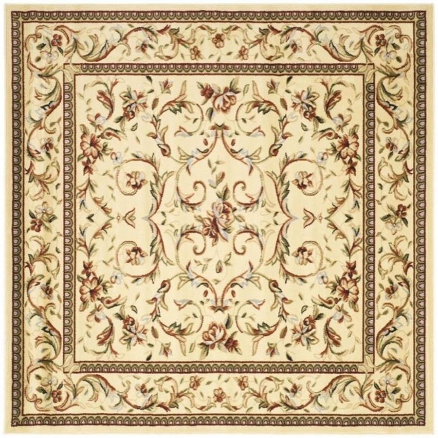 Safavieh Lyndhurst Lyon Ivory Square Indoor Machine Made