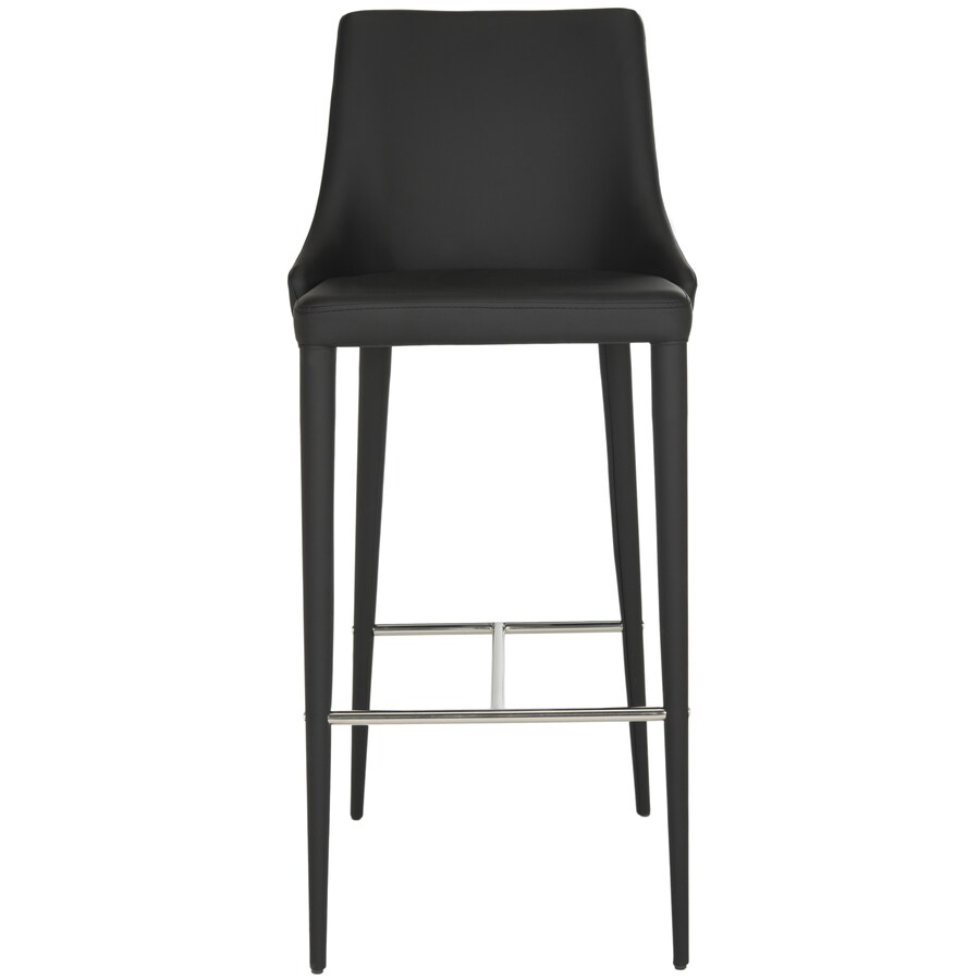 Safavieh Summerset Black Chrome Bar Stool At Com Safavieh Summerset Black Chrome Bar Stool