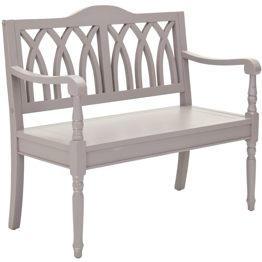 Safavieh American Home Gray Indoor Entryway Bench At Lowes Com