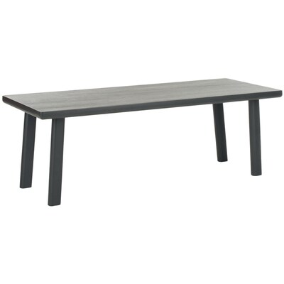 Safavieh American Home Charcoal Grey Indoor Entryway Bench At