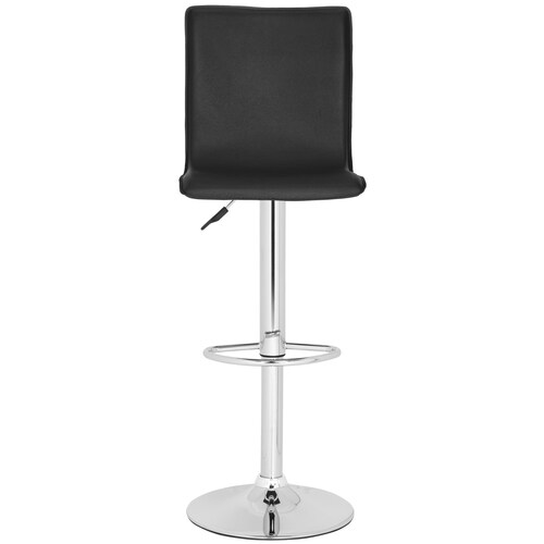 Safavieh Magda Black Adjustable Height Swivel Bar Stool in the Bar