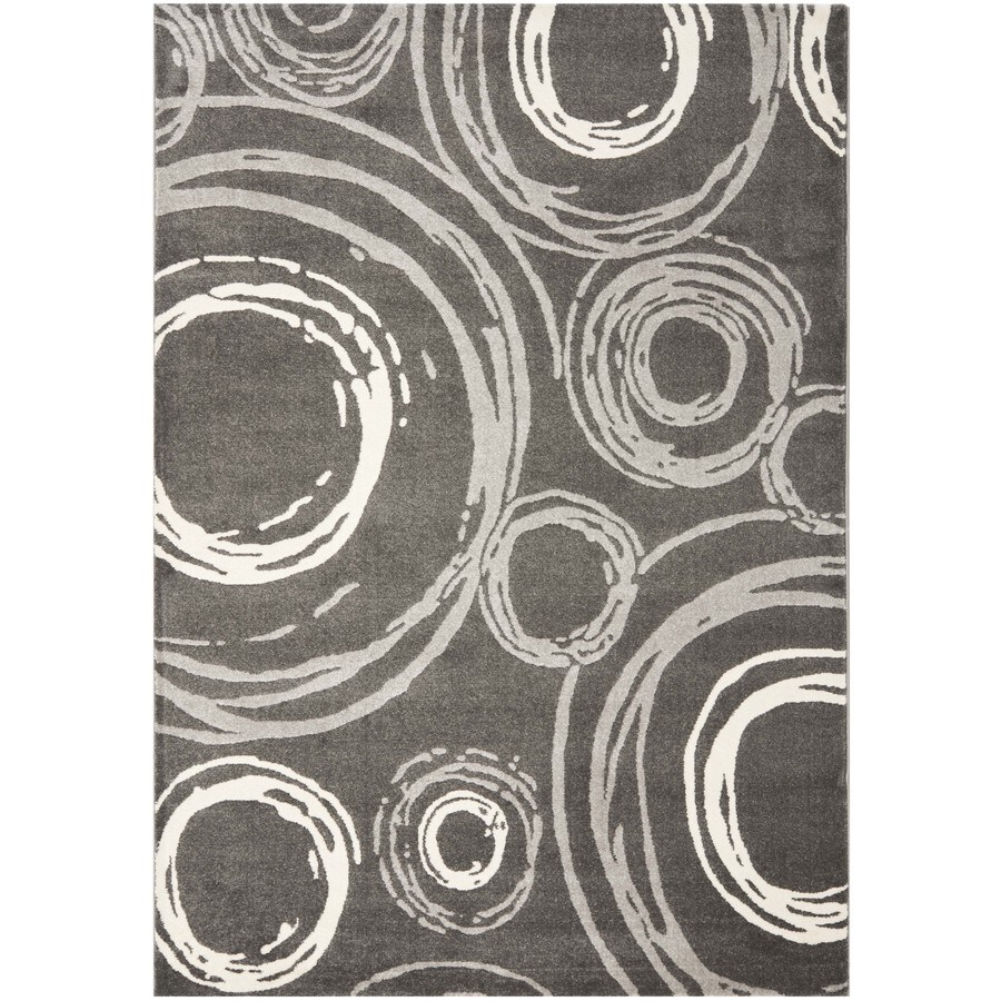 Safavieh PRL3727B-5 Porcello 5 X 8 (ft) Ivory/Rust Abstract Area Rug