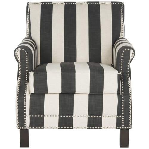 3 Reasons to Buy a Black and White Striped Accent Chair