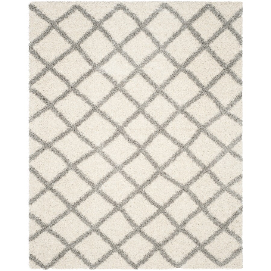 Safavieh Dallas Ivory Gray Rectangular Indoor Machine Made