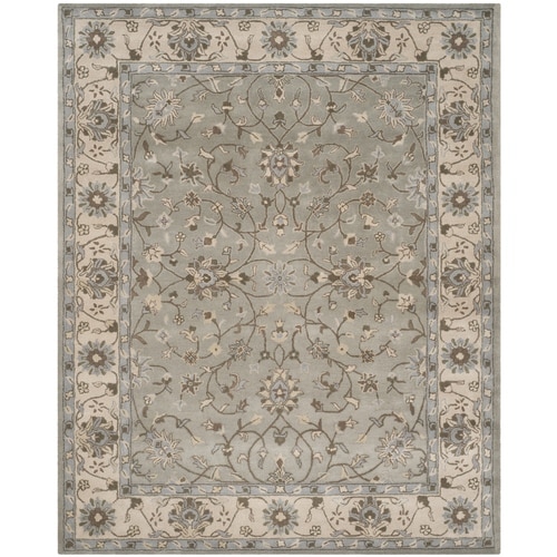 Safavieh Heritage Royal 9 x 12 Beige/Gray Indoor Floral/Botanical ...