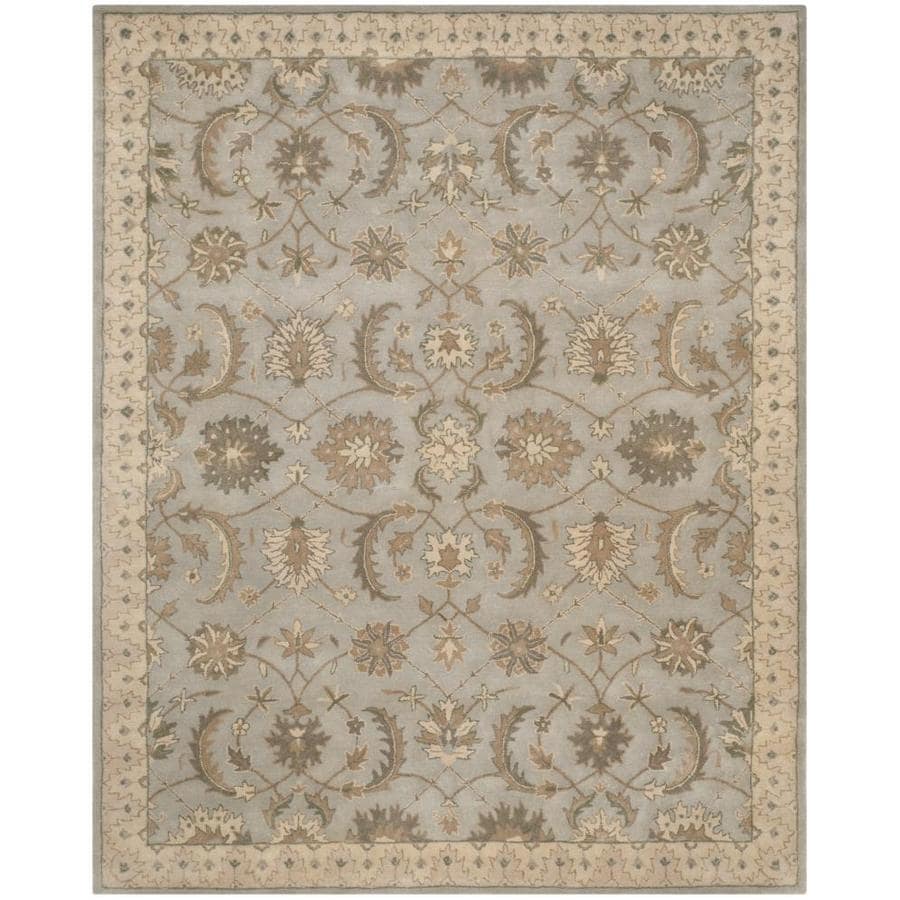 Safavieh Heritage Elate Beige/Gray Indoor Handcrafted Oriental Area Rug ...