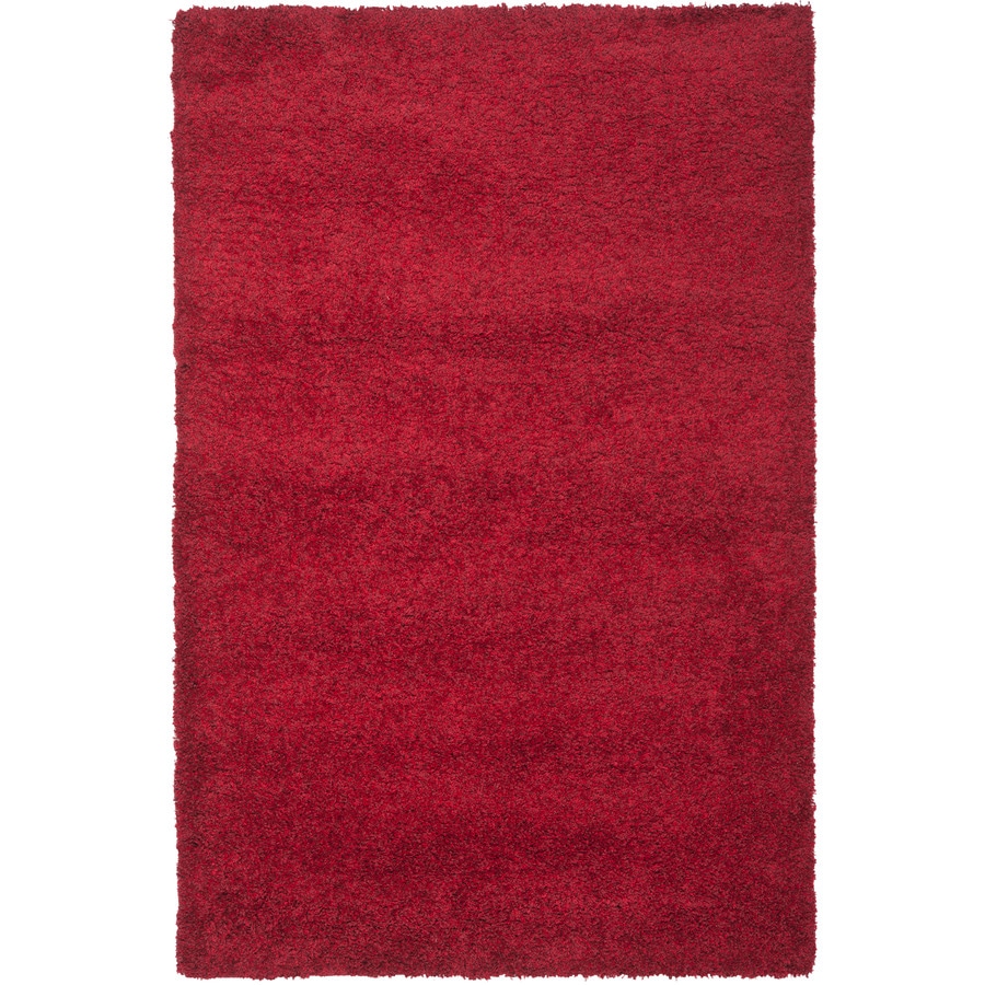 Safavieh California Red Rectangular Indoor Machine Made - Area Rugs With Red In Them Safavieh California Red Rectangular Indoor Machine Made - Area Rugs With Red In Them