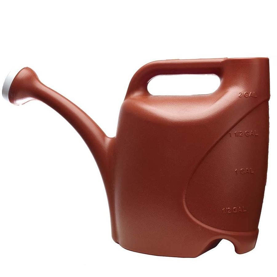 Allen + roth 2-Gallon Watering Can 2-Gallon Red Plastic Classic