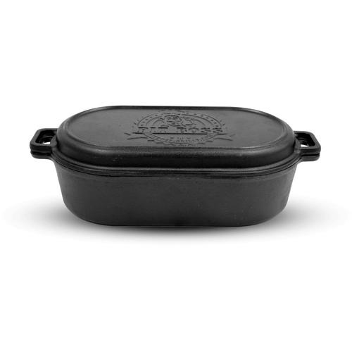 Pit Boss Cast Iron Cookware Cast Iron NonStick Grill Pan at