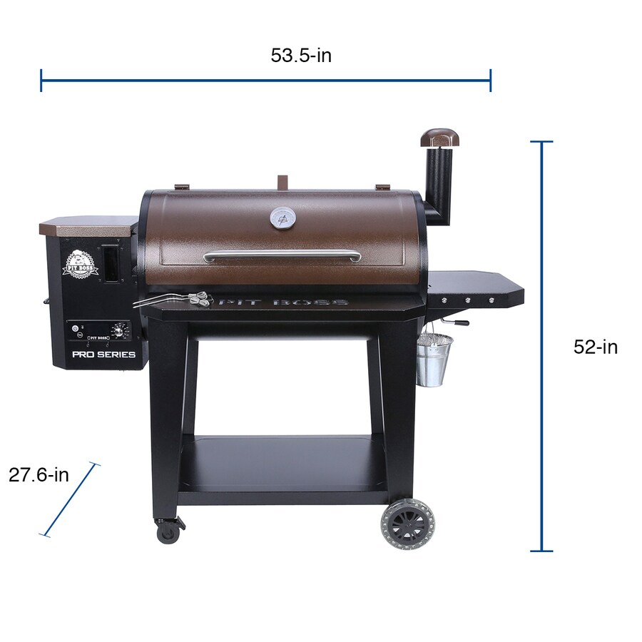 Pit Boss Pro Series 1100-sq in Black Pellet Grill at Lowes.com