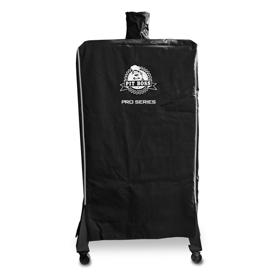 Black Vertical Smoker Cover 