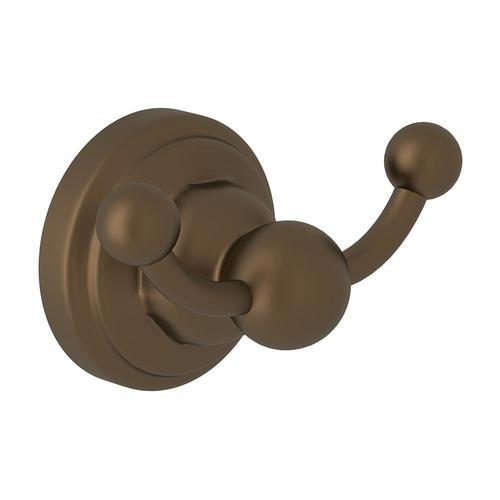 Rohl Perrin and Rowe Double Hook English Bronze Towel Hook in the Towel ...