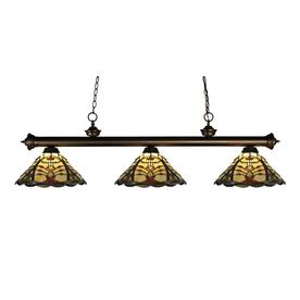 Tiffany Lighting Ceiling Fans At Lowes Z Lite Riviera 14 In W 3 Light Olde Bronze Kitchen Island