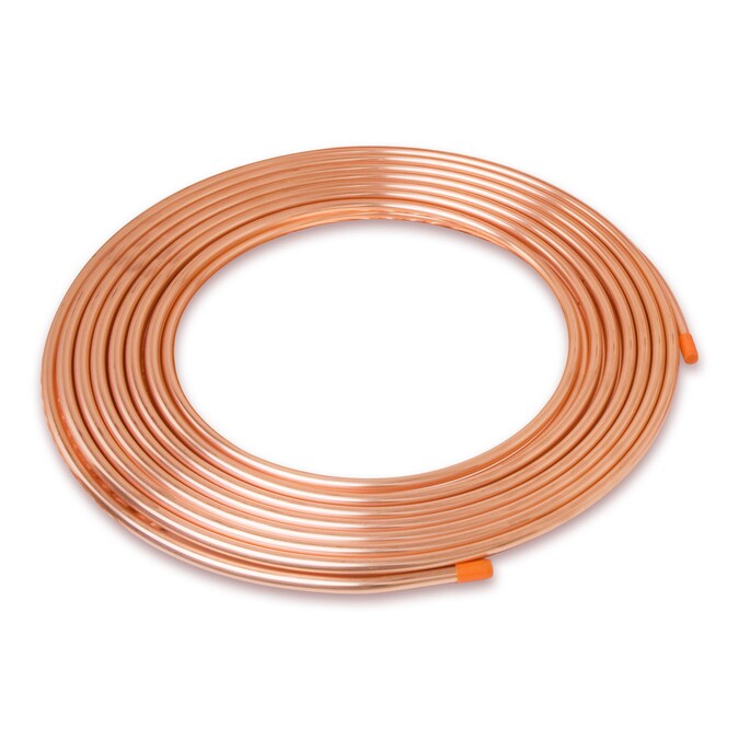Mueller Streamline 1/4-in x 50-ft Copper Refrigeration Tube Coil in the 1 4 Copper Tubing Lowes
