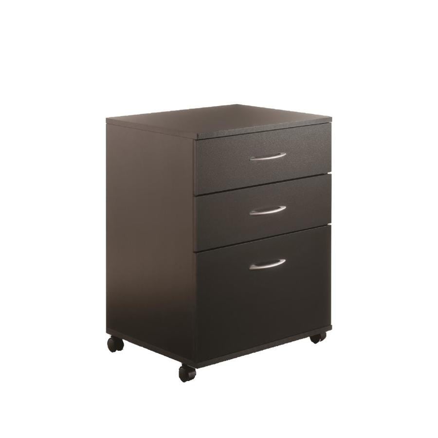 Hirsh Hl10000 Series Pedestal Files Charcoal 3 Drawer File Cabinet In The File Cabinets Department At Lowes Com