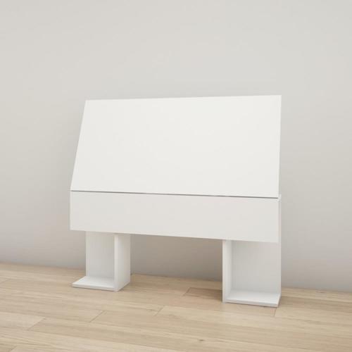 Nexera White Melamine Twin Headboard in the Headboards department at