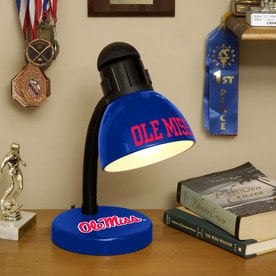 Ncaa Desk Lamp Ole Miss Rebels Ole Miss Rebels Brickseek