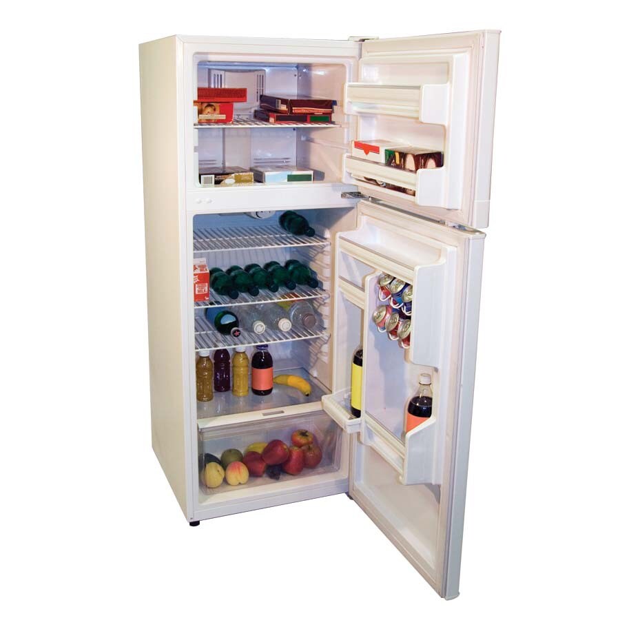 Haier 8.1-cu ft Top-Freezer Refrigerator (White) at Lowes.com