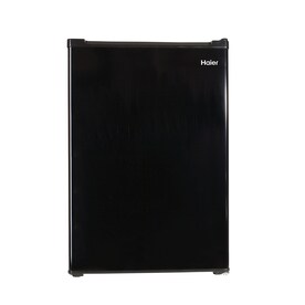UPC 688057309286 product image for Haier 3.3-cu ft Freestanding Compact Refrigerator with Freezer Compartment (Blac | upcitemdb.com