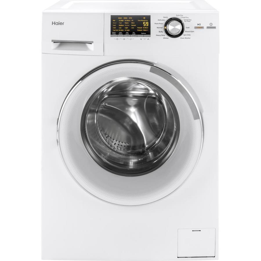 Haier 2-cu ft Capacity White Ventless All-in-One Washer Dryer at 