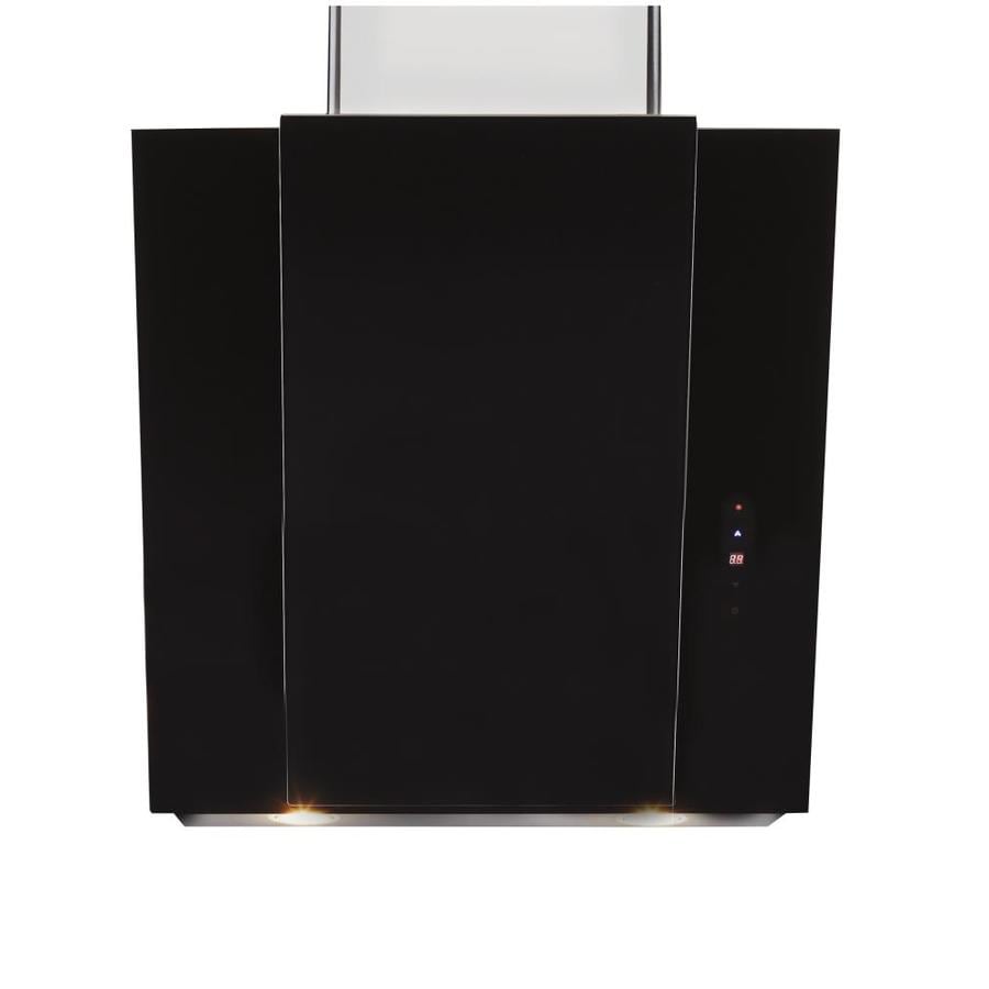 Haier 24in Convertible Black WallMounted Range Hood 24 Inch