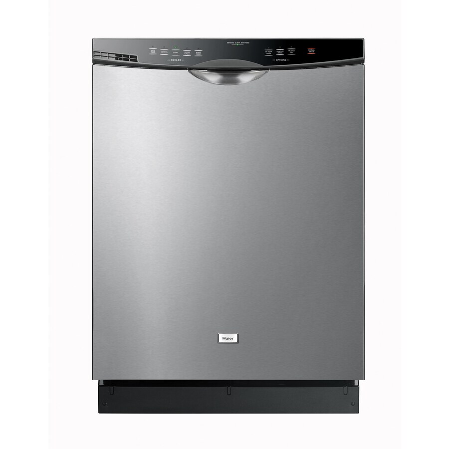 Haier 23.93Inch BuiltIn Dishwasher (Color Stainless Steel) ENERGY
