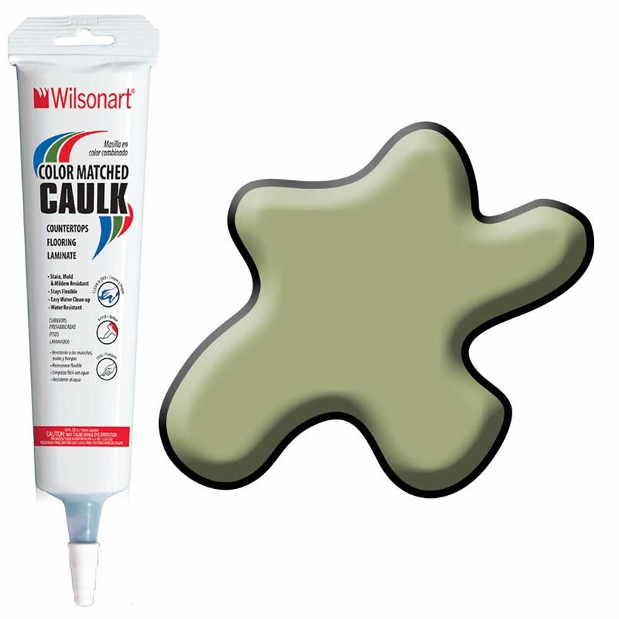 Wilsonart 5oz Green Tigris Paintable Caulk in the Caulk department at