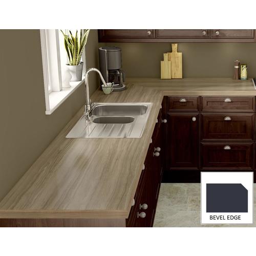 Wilsonart Fawn Cypress Laminate Custom Edge With Bevel At Lowes Com