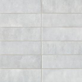 BOX OF COOL WHITE CERAMIC WALL TILE.MADE IN SPAIN.21 PIECES PER BOX 8/" X 8/"