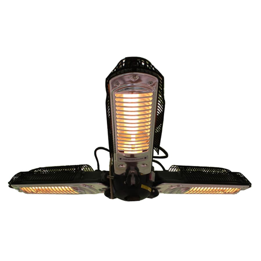 Well Traveled Living 5118BTU 110Volt Black Steel Electric Patio