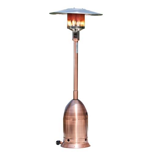 Fire Sense 46000 BTU Copper Finish Patio Gas Heater at Lowes.com