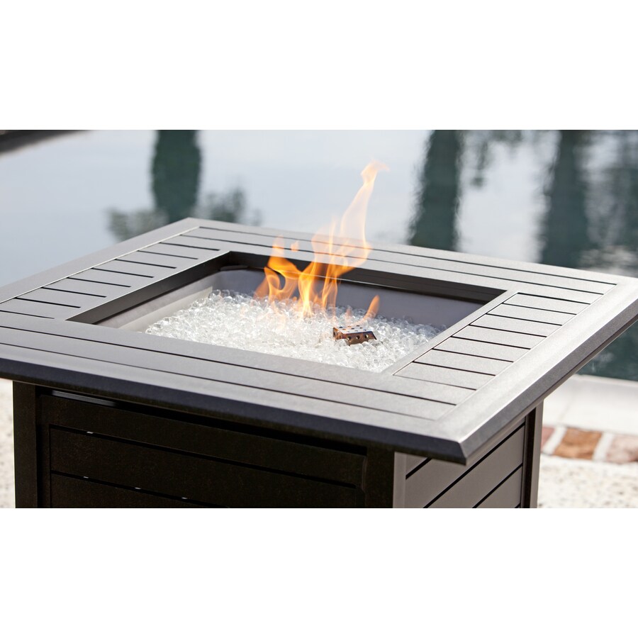 Fire Sense 31-in W 40000-BTU Bronze Portable Aluminum Fire Pit at Lowes.com