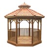 Outdoor fans for gazebos