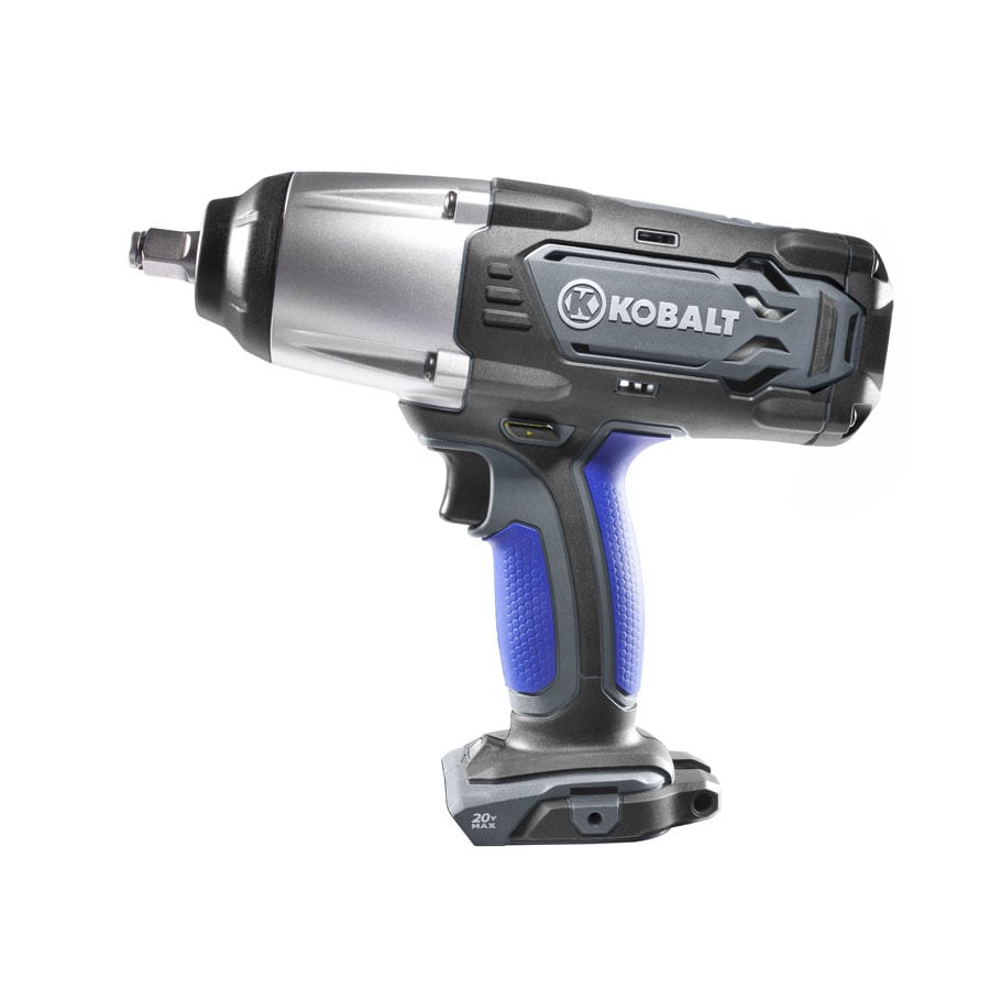 Kobalt 20 Volt 12 In Drive Cordless Impact Wrench Bare Tool Only At