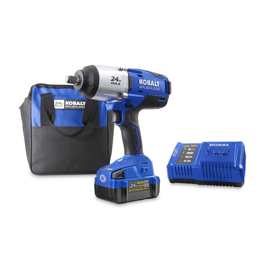 Kobalt 24Volt Max Variable Speed Brushless Drive Cordless Impact