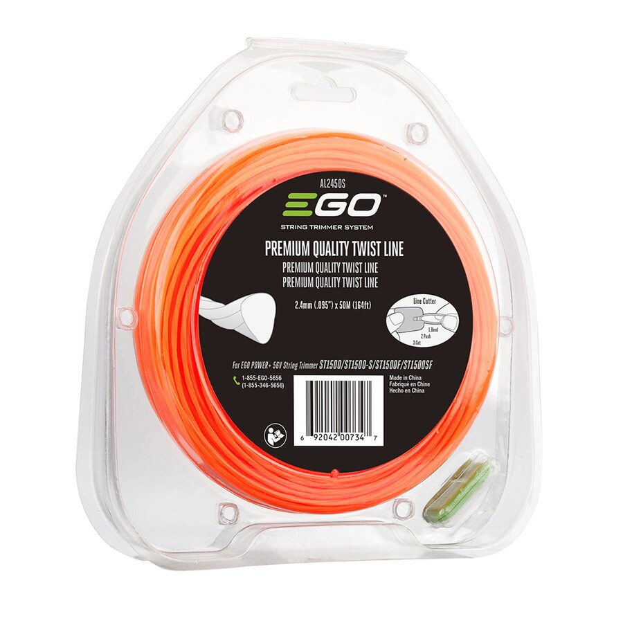 EGO 160ft 0.095-in twisted trimmer line in the String Trimmer Line ...