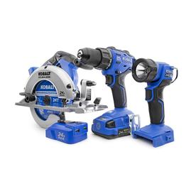Kobalt 4-Tool 24-Volt Max Lithium Ion Brushless Cordless Combo Kit