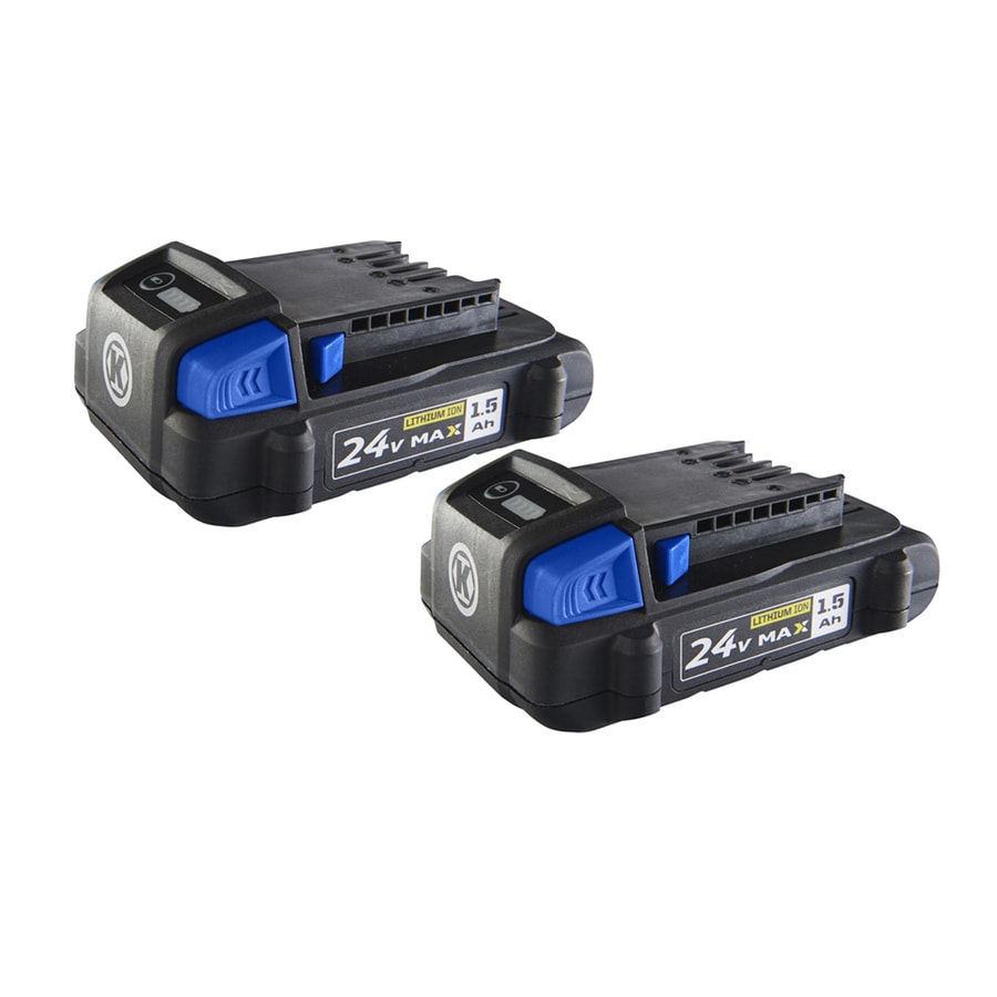 Kobalt 2-Pack 24-volt Max Lithium Power Tool Battery At Lowes.com