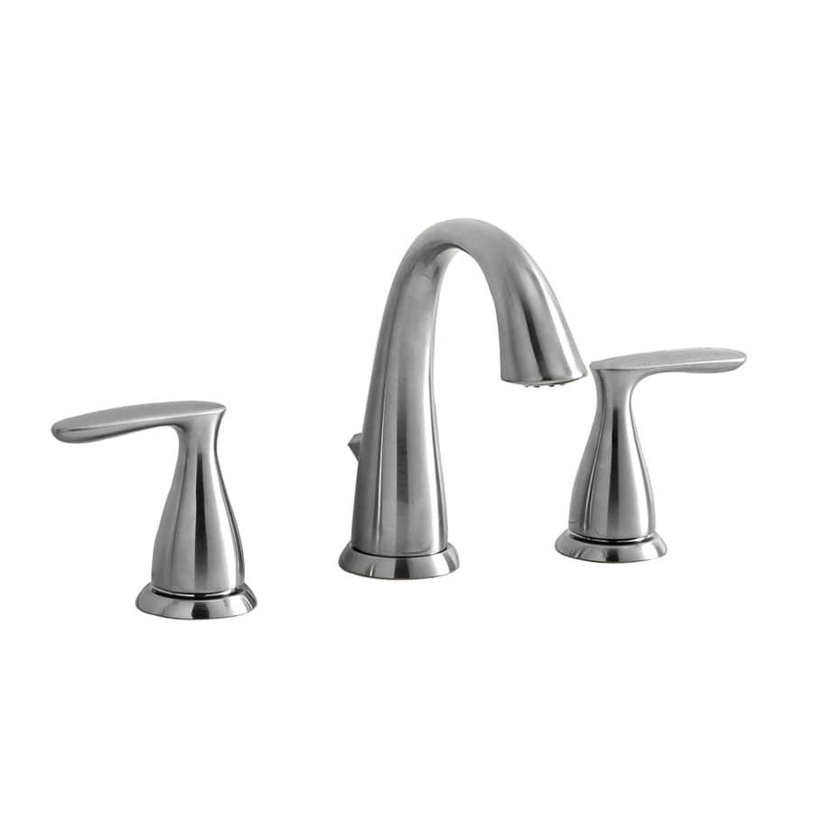 AquaSource Brushed Nickel 2-Handle Widespread WaterSense ...