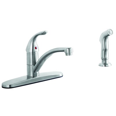 Aquasource Stainless Steel Pvd 1 Handle Deck Mount Low Arc