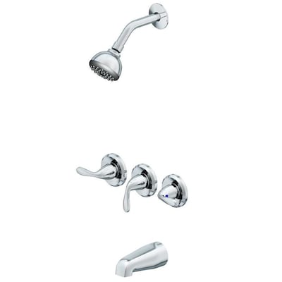 3 Handle Shower Faucets At Lowes Com
