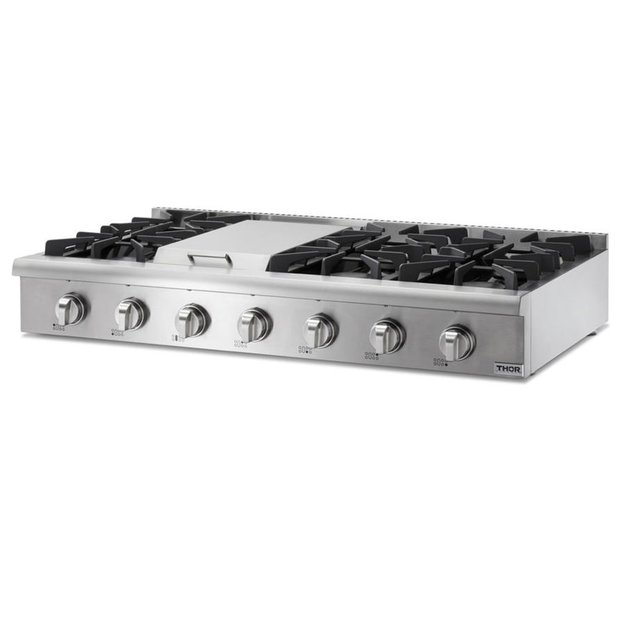 Thor Kitchen 48 In 6 Burner Stainless Steel Gas Cooktop Common