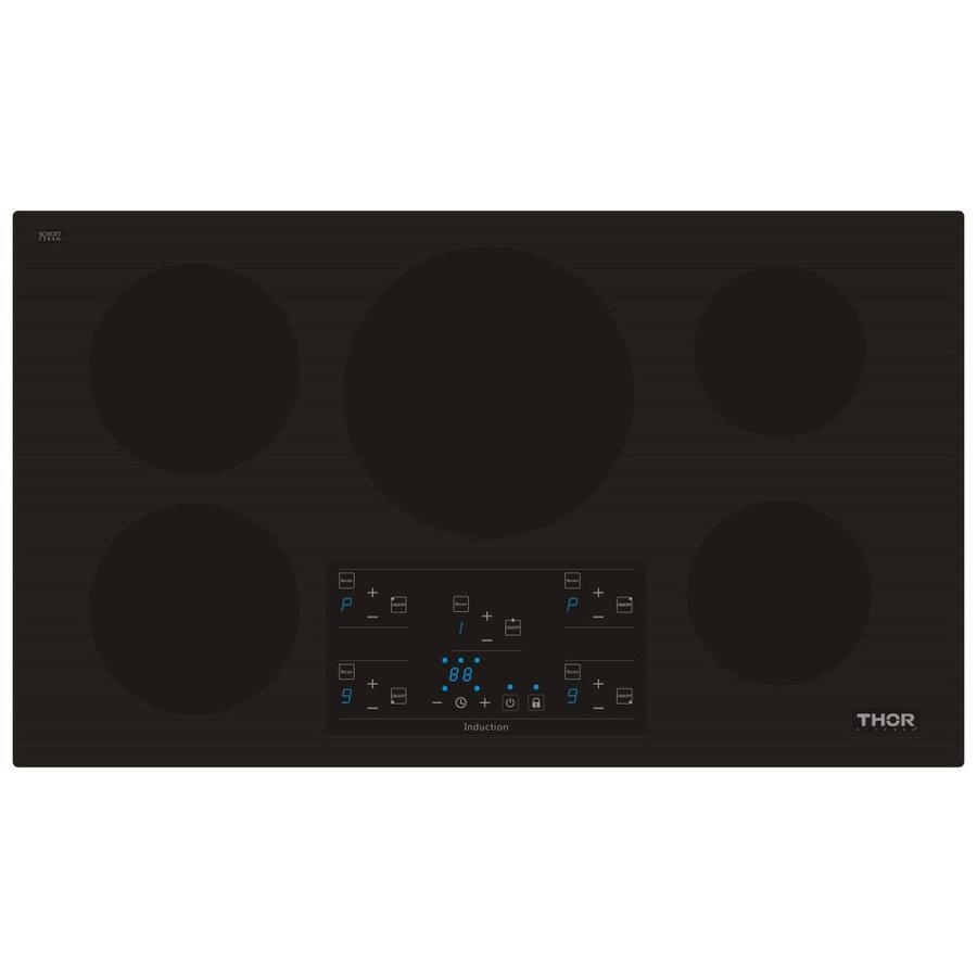 Thor Kitchen 36 In 5 Element Black Induction Cooktop Common 36