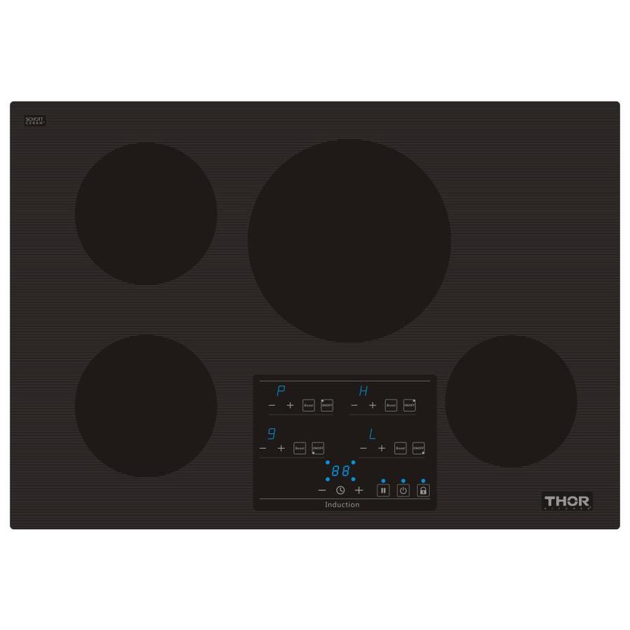 Thor Kitchen Thor Kitchen 30 In 4 Element Black Induction Cooktop