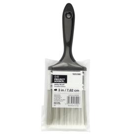 Paint Brushes Rollers At Lowes Project Source Polyester Flat 3 In Paint Brush