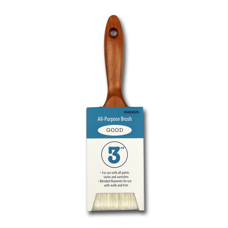 All Purpose Polyester Flat 4 In Paint Brush At Lowes Com   6927732990055 