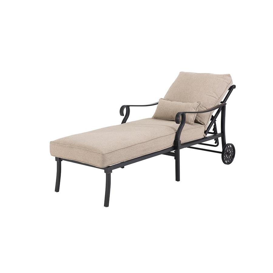 Sunjoy Ebervale Outdoor Daybed with Cushion and Aluminum Frame at