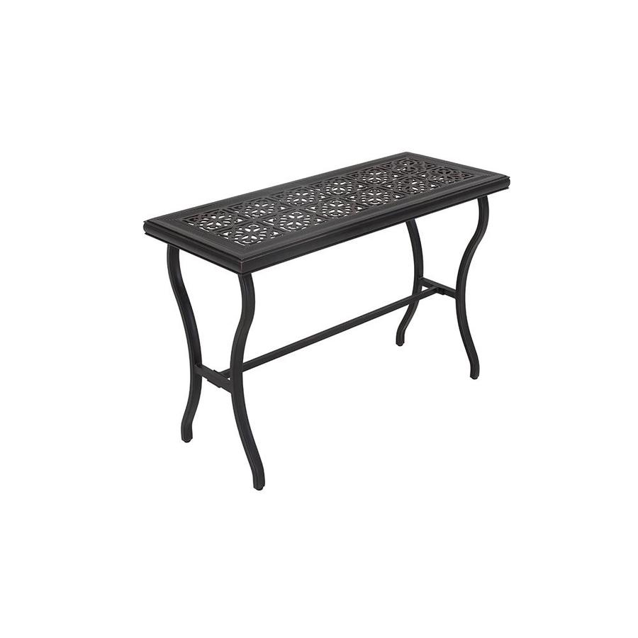 Sunjoy Ebervale Rectangle Console Table 18 In W X 48 L At Com