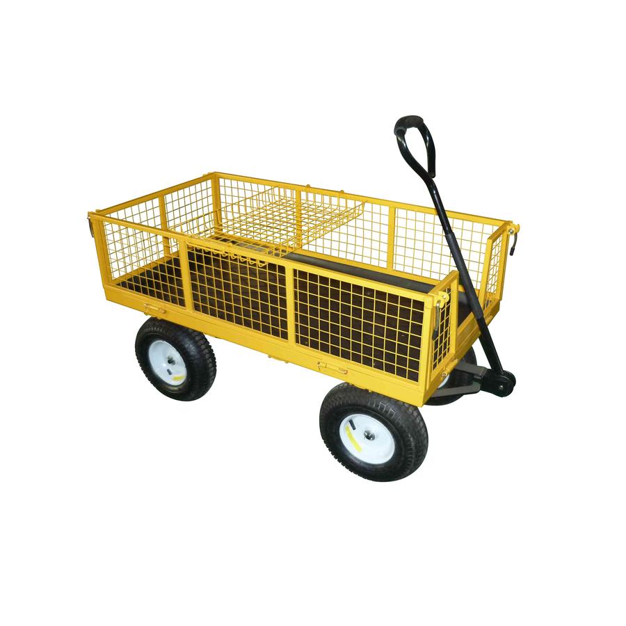 Garden Plus 6 Cu Ft Steel Yard Cart At Lowes Com